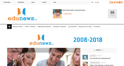Desktop Screenshot of edunews.pl